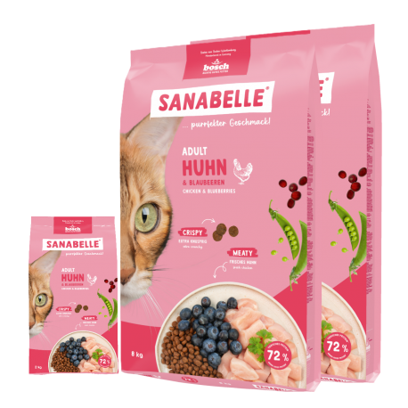 bosch Sanabelle Life ADULT Chicken 2 x 8kg+2kg